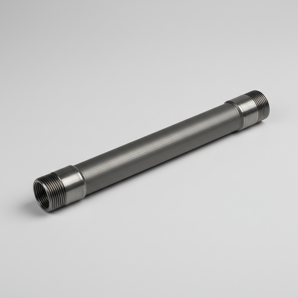 Seamless OCTG production tubing with EUE upset ends, API 5CT