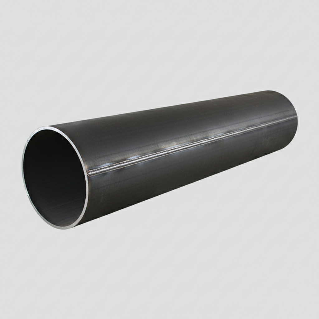 Large-diameter LSAW welded line pipe with longitudinal seam, API 5L